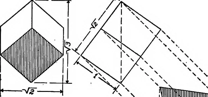An illustration from Shades and shadows, with applications to architectural details, and exercises in drawing them with the brush and pen .., 1912, leaf 47
