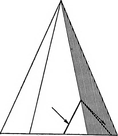 An illustration from Shades and shadows, with applications to architectural details, and exercises in drawing them with the brush and pen .., 1912, leaf 49
