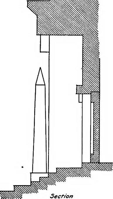 An illustration from Shades and shadows, with applications to architectural details, and exercises in drawing them with the brush and pen .., 1912, leaf 69