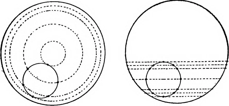 An illustration from Shades and shadows, with applications to architectural details, and exercises in drawing them with the brush and pen .., 1912, leaf 80