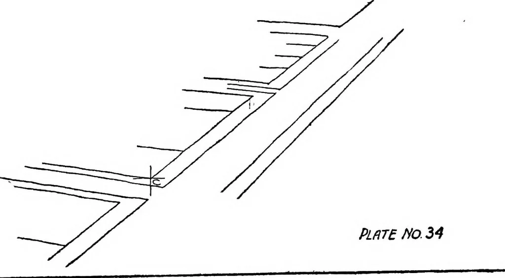 An illustration from Perspective delineation, 1921, leaf 122