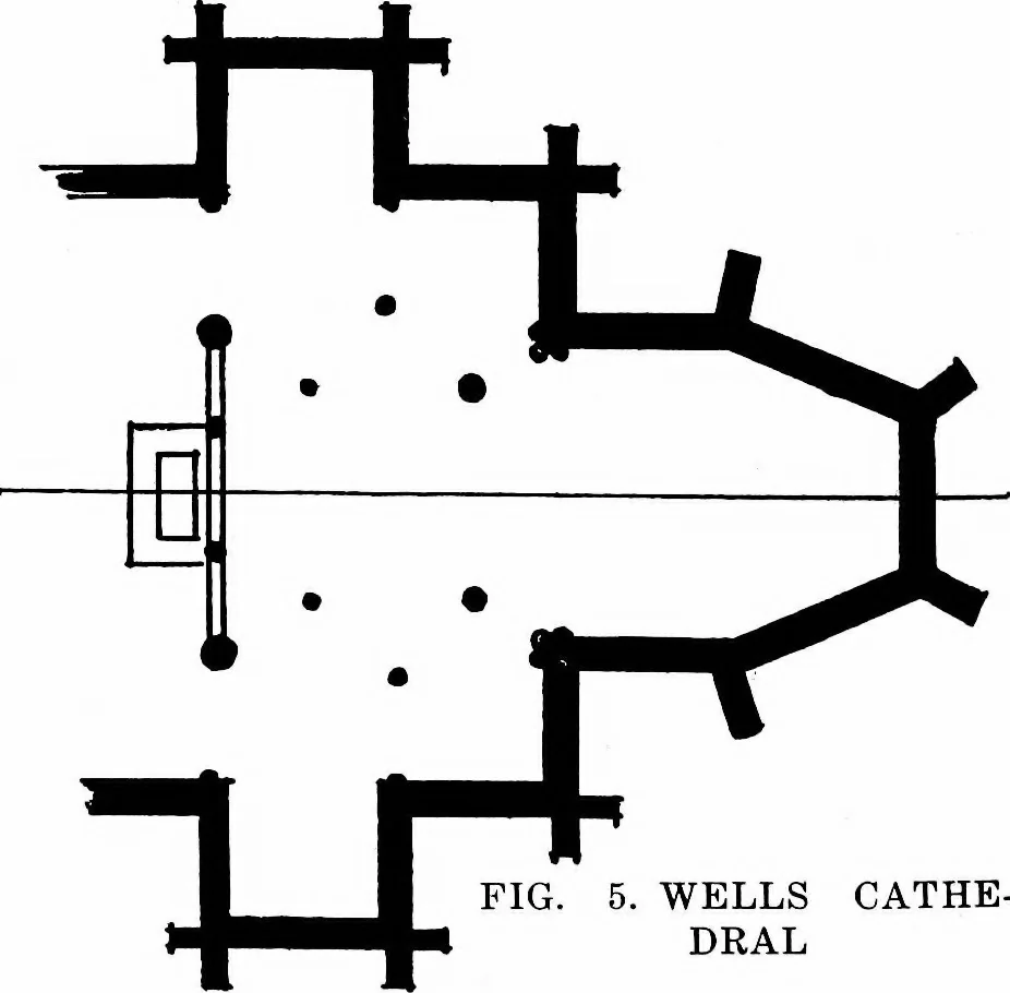An illustration from American churches ... A series of authoritative articles on designing, planning, heating, ventilating, lighting and general equipment of churches as demonstrated by the best practice in the United States, 1915, leaf 103