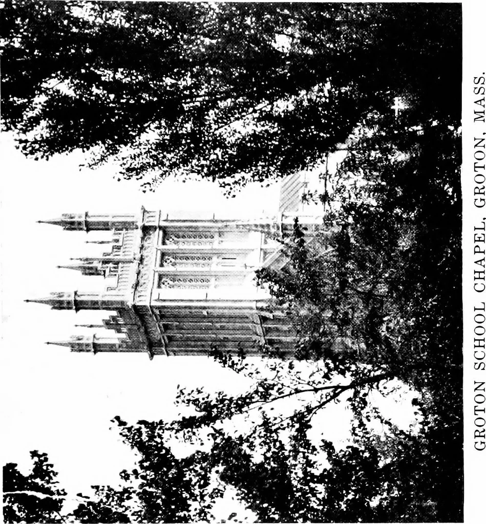An illustration from American churches ... A series of authoritative articles on designing, planning, heating, ventilating, lighting and general equipment of churches as demonstrated by the best practice in the United States, 1915, leaf 120