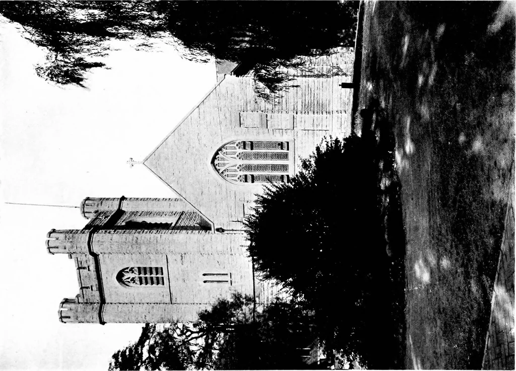 An illustration from American churches ... A series of authoritative articles on designing, planning, heating, ventilating, lighting and general equipment of churches as demonstrated by the best practice in the United States, 1915, leaf 138