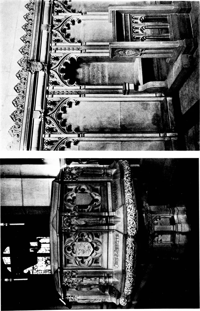 An illustration from American churches ... A series of authoritative articles on designing, planning, heating, ventilating, lighting and general equipment of churches as demonstrated by the best practice in the United States, 1915, leaf 178
