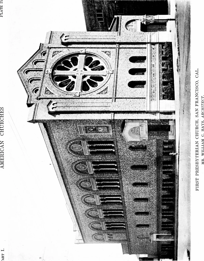 An illustration from American churches ... A series of authoritative articles on designing, planning, heating, ventilating, lighting and general equipment of churches as demonstrated by the best practice in the United States, 1915, leaf 182