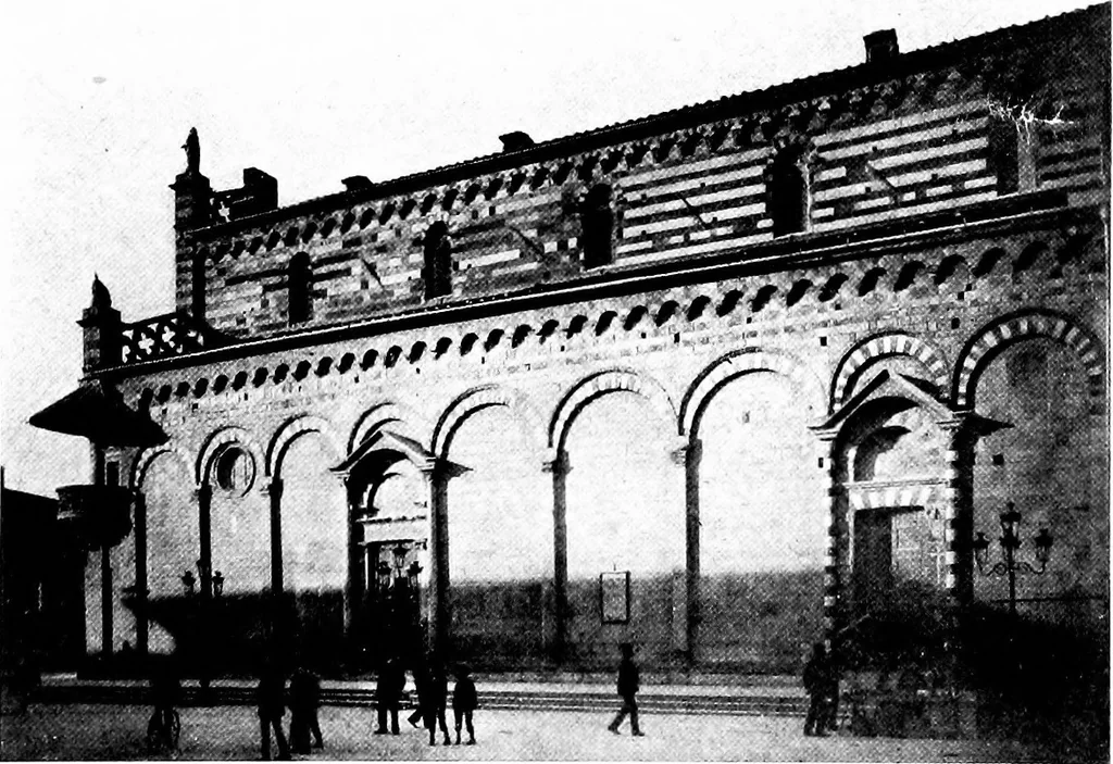 An illustration from American churches ... A series of authoritative articles on designing, planning, heating, ventilating, lighting and general equipment of churches as demonstrated by the best practice in the United States, 1915, leaf 20