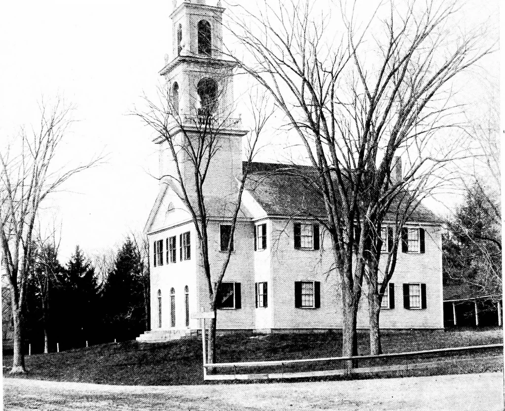 An illustration from American churches ... A series of authoritative articles on designing, planning, heating, ventilating, lighting and general equipment of churches as demonstrated by the best practice in the United States, 1915, leaf 33
