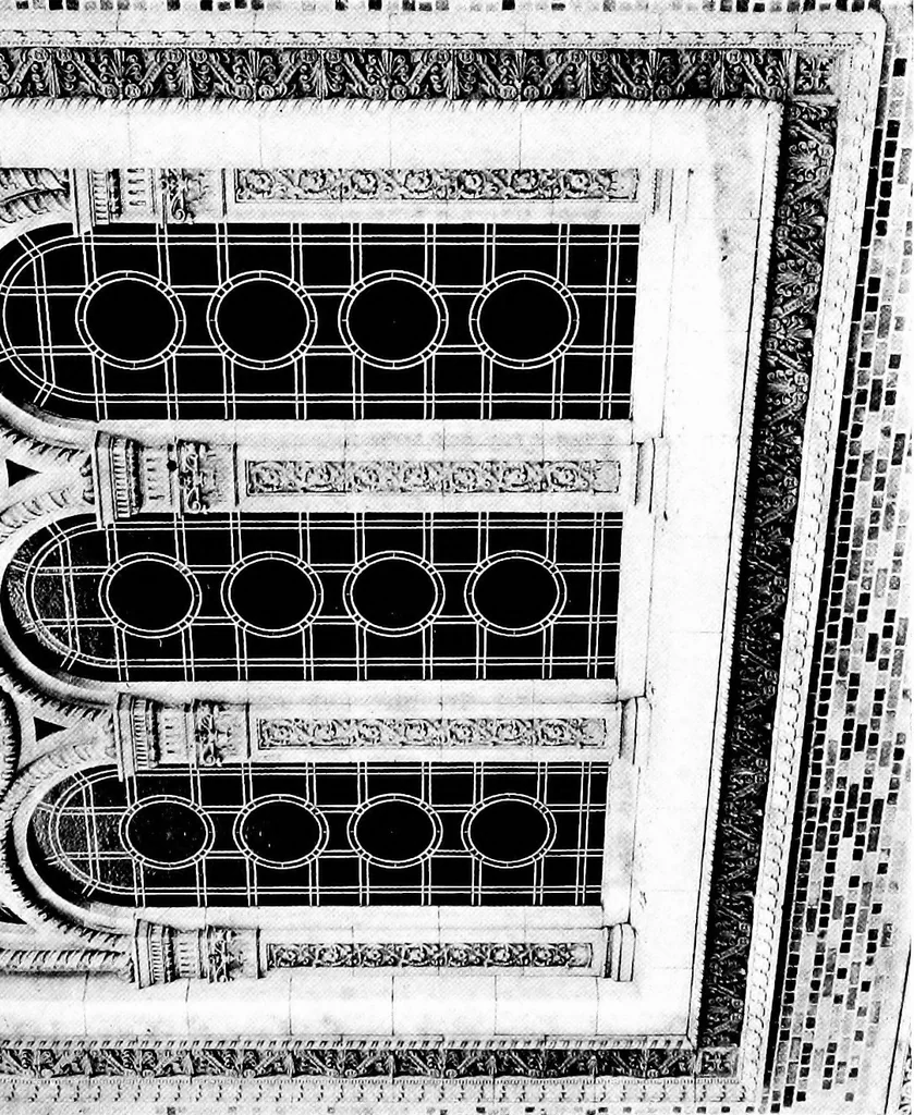 An illustration from American churches ... A series of authoritative articles on designing, planning, heating, ventilating, lighting and general equipment of churches as demonstrated by the best practice in the United States, 1915, leaf 340