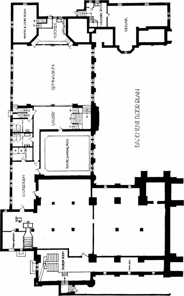 An illustration from American churches ... A series of authoritative articles on designing, planning, heating, ventilating, lighting and general equipment of churches as demonstrated by the best practice in the United States, 1915, leaf 422