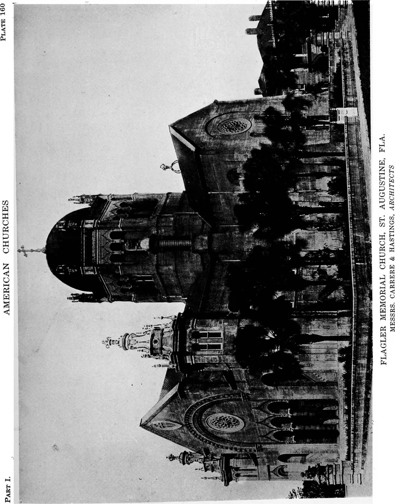 An illustration from American churches ... A series of authoritative articles on designing, planning, heating, ventilating, lighting and general equipment of churches as demonstrated by the best practice in the United States, 1915, leaf 428