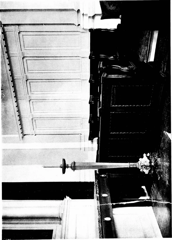 An illustration from American churches ... A series of authoritative articles on designing, planning, heating, ventilating, lighting and general equipment of churches as demonstrated by the best practice in the United States, 1915, leaf 476