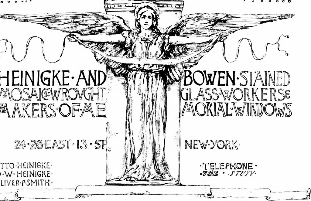 An illustration from American churches ... A series of authoritative articles on designing, planning, heating, ventilating, lighting and general equipment of churches as demonstrated by the best practice in the United States, 1915, leaf 492