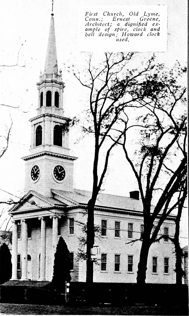 An illustration from American churches ... A series of authoritative articles on designing, planning, heating, ventilating, lighting and general equipment of churches as demonstrated by the best practice in the United States, 1915, leaf 497