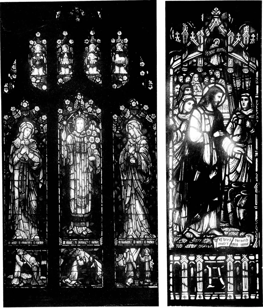An illustration from American churches ... A series of authoritative articles on designing, planning, heating, ventilating, lighting and general equipment of churches as demonstrated by the best practice in the United States, 1915, leaf 89