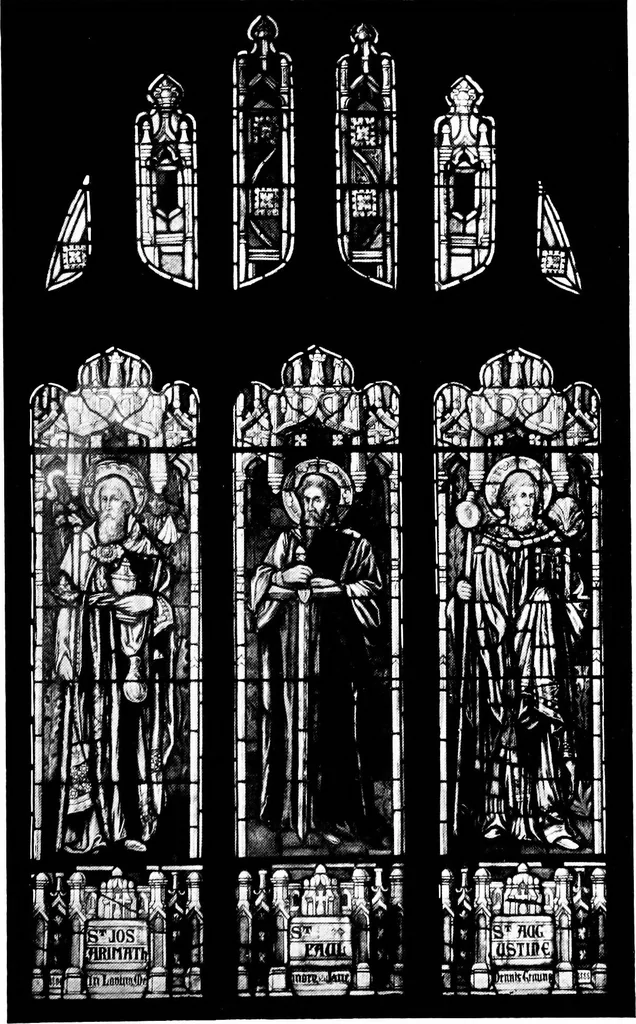 An illustration from American churches ... A series of authoritative articles on designing, planning, heating, ventilating, lighting and general equipment of churches as demonstrated by the best practice in the United States, 1915, leaf 90