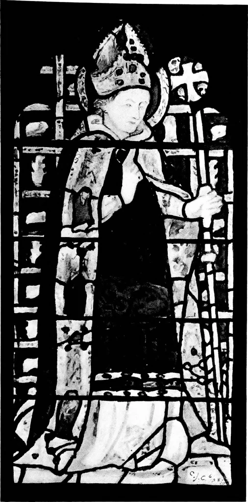 An illustration from American churches ... A series of authoritative articles on designing, planning, heating, ventilating, lighting and general equipment of churches as demonstrated by the best practice in the United States, 1915, leaf 96