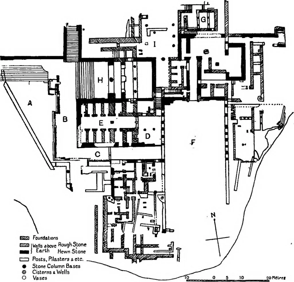 An illustration from The Greek house; its history and development from the Neolithic period to the Hellenistic age, 1916, leaf 109