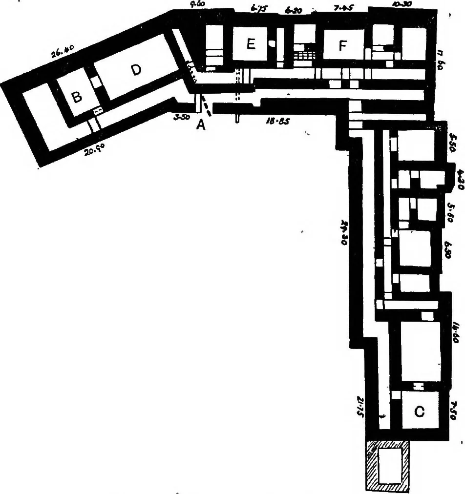 An illustration from The Greek house; its history and development from the Neolithic period to the Hellenistic age, 1916, leaf 141