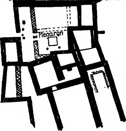 An illustration from The Greek house; its history and development from the Neolithic period to the Hellenistic age, 1916, leaf 161