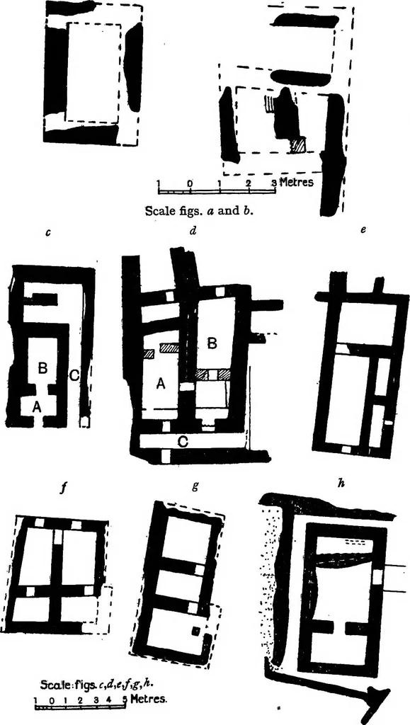 An illustration from The Greek house; its history and development from the Neolithic period to the Hellenistic age, 1916, leaf 174