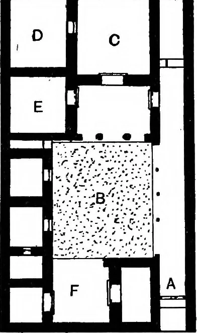 An illustration from The Greek house; its history and development from the Neolithic period to the Hellenistic age, 1916, leaf 259