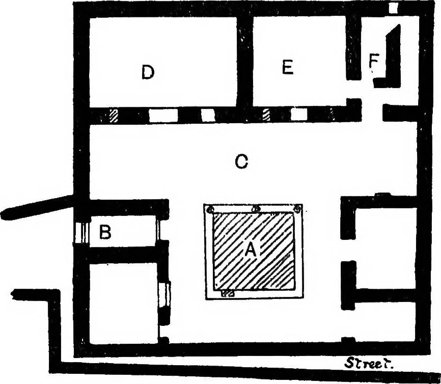 An illustration from The Greek house; its history and development from the Neolithic period to the Hellenistic age, 1916, leaf 268