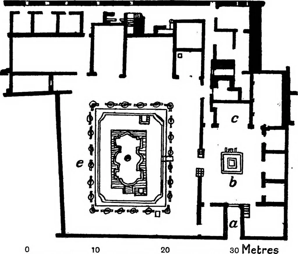 An illustration from The Greek house; its history and development from the Neolithic period to the Hellenistic age, 1916, leaf 277