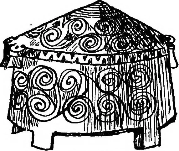 An illustration from The Greek house; its history and development from the Neolithic period to the Hellenistic age, 1916, leaf 69