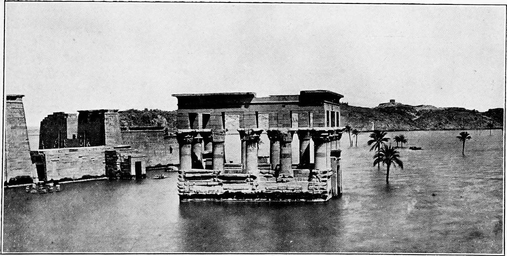 An illustration from A report on the temples of Philae, 1908, leaf 36