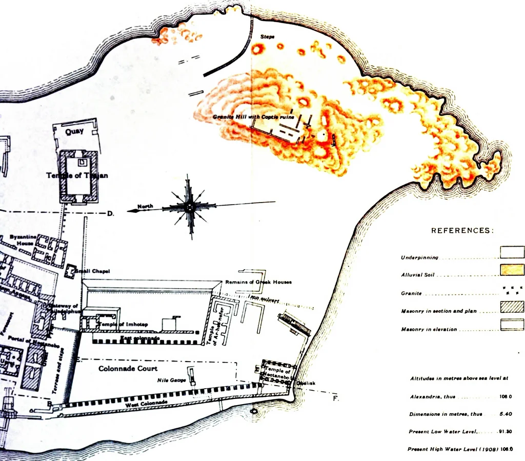 An illustration from A report on the temples of Philae, 1908, leaf 43