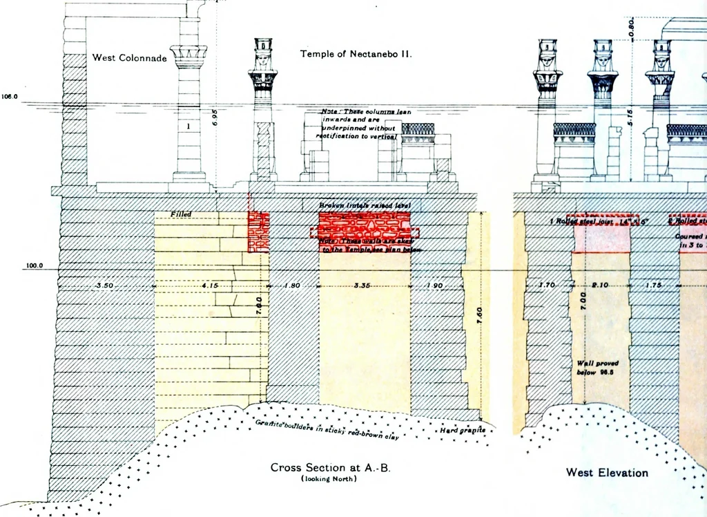 An illustration from A report on the temples of Philae, 1908, leaf 48