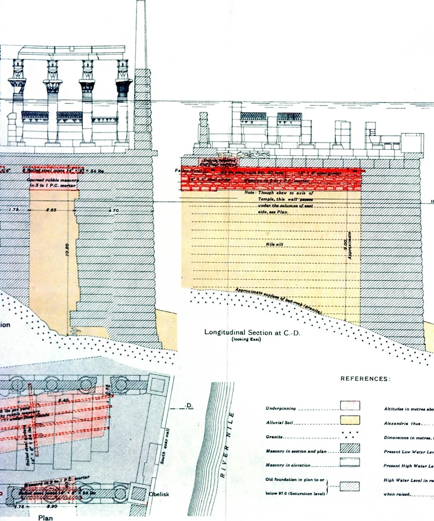 An illustration from A report on the temples of Philae, 1908, leaf 49