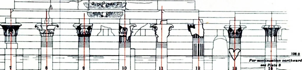 An illustration from A report on the temples of Philae, 1908, leaf 51
