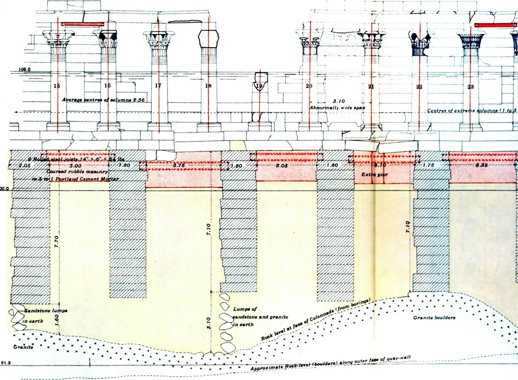 An illustration from A report on the temples of Philae, 1908, leaf 52