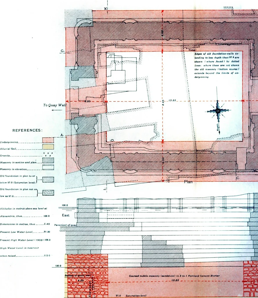 An illustration from A report on the temples of Philae, 1908, leaf 60