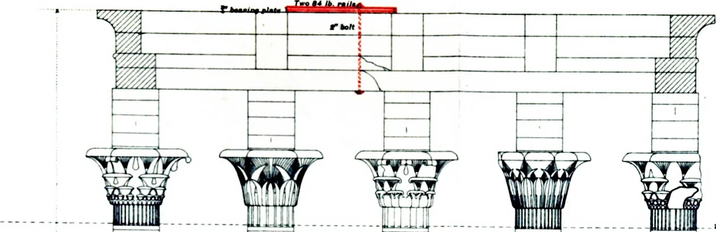 An illustration from A report on the temples of Philae, 1908, leaf 63