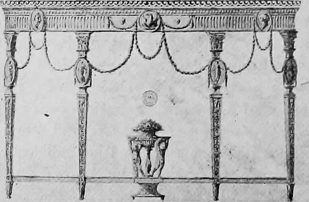 An illustration from Cantor lectures on the architecture and decoration of Robert Adam and Sir John Soane.., 1920, leaf 19