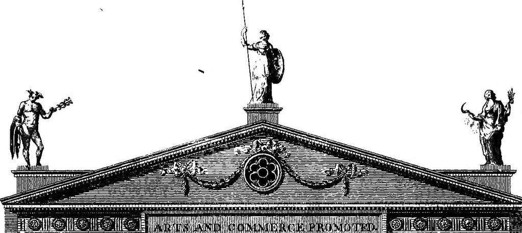 An illustration from Cantor lectures on the architecture and decoration of Robert Adam and Sir John Soane.., 1920, leaf 2