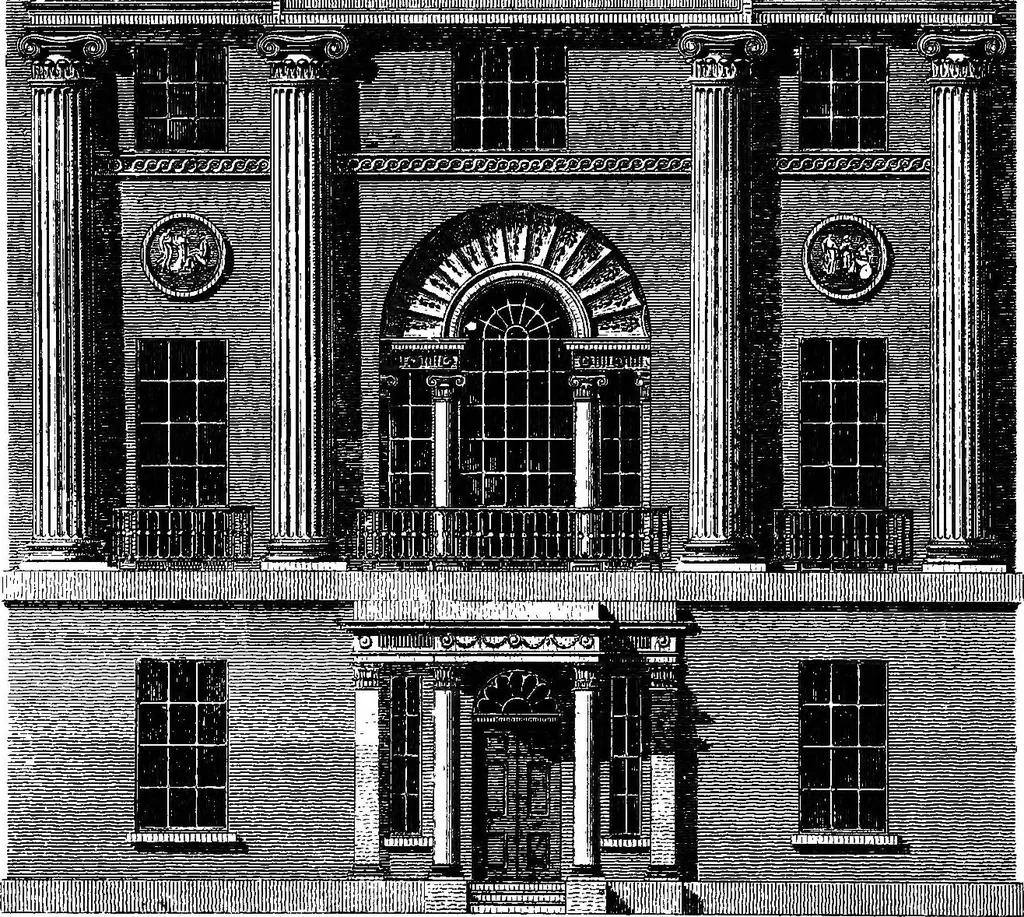 An illustration from Cantor lectures on the architecture and decoration of Robert Adam and Sir John Soane.., 1920, leaf 2