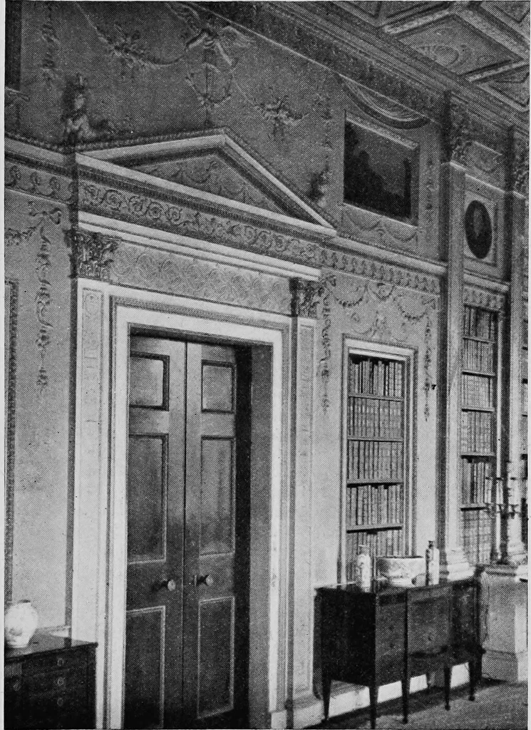 An illustration from Cantor lectures on the architecture and decoration of Robert Adam and Sir John Soane.., 1920, leaf 28