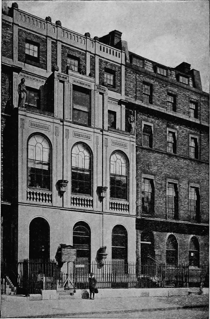 An illustration from Cantor lectures on the architecture and decoration of Robert Adam and Sir John Soane.., 1920, leaf 35