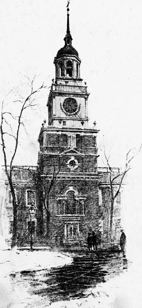 An illustration from Sketches of early American architecture, 1922, leaf 102