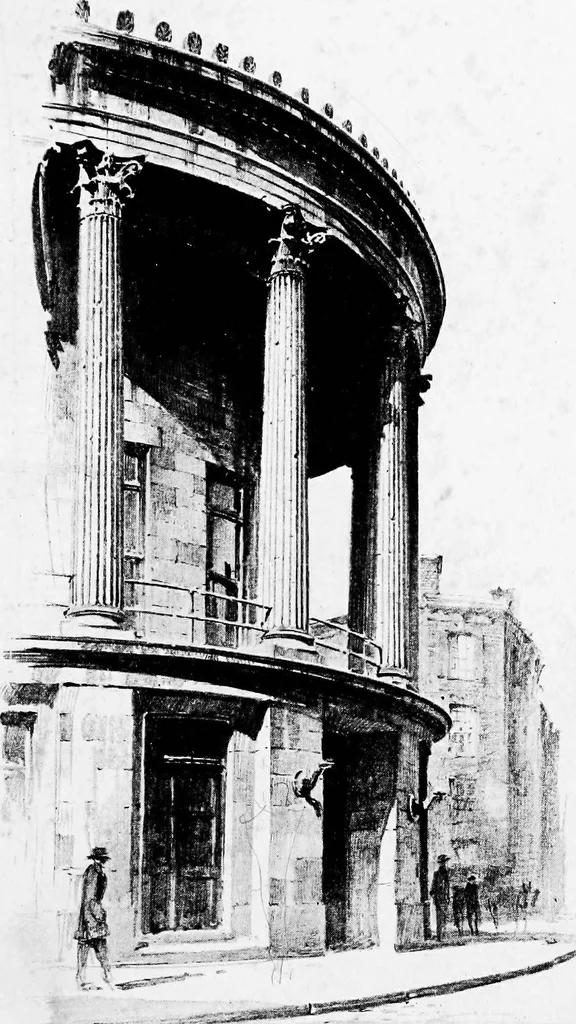 An illustration from Sketches of early American architecture, 1922, leaf 126