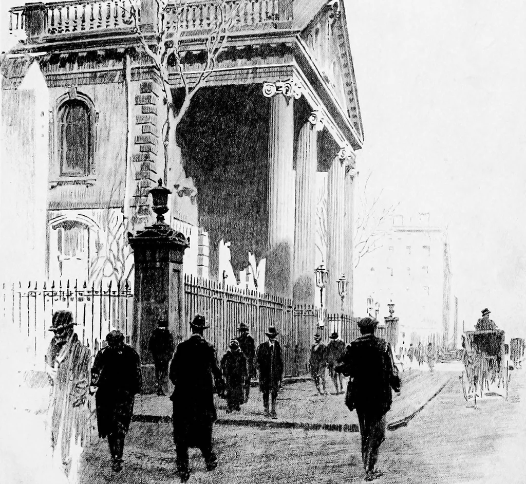 An illustration from Sketches of early American architecture, 1922, leaf 34