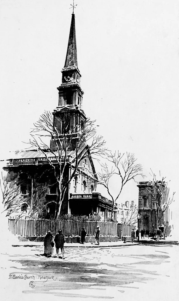 An illustration from Sketches of early American architecture, 1922, leaf 44