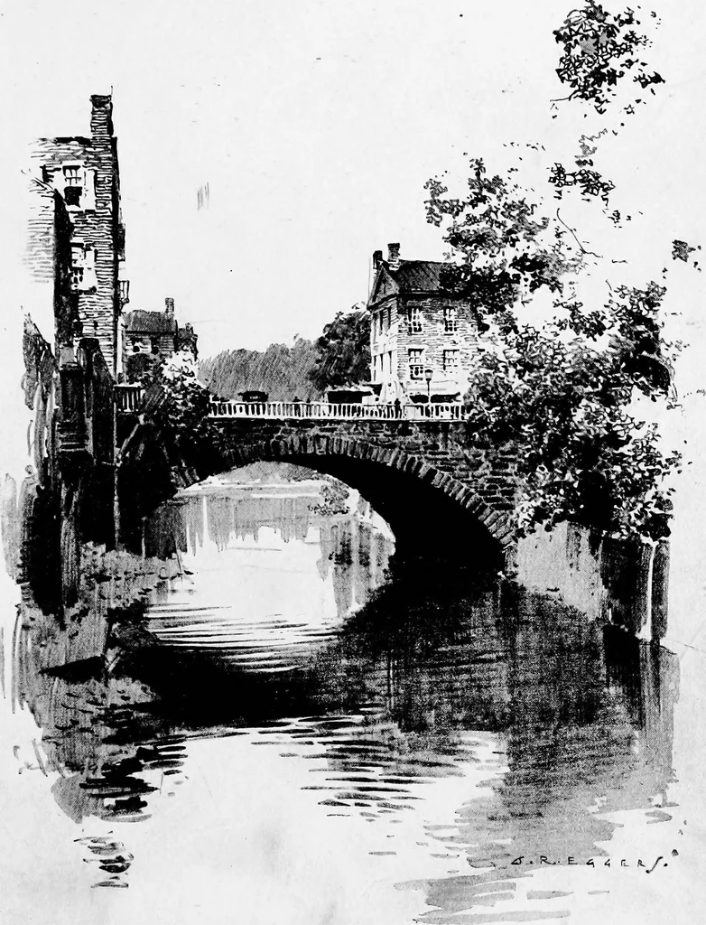 An illustration from Sketches of early American architecture, 1922, leaf 52