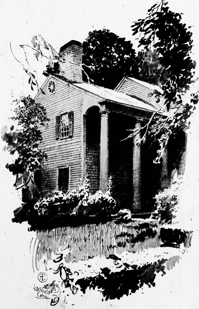 An illustration from Sketches of early American architecture, 1922, leaf 60