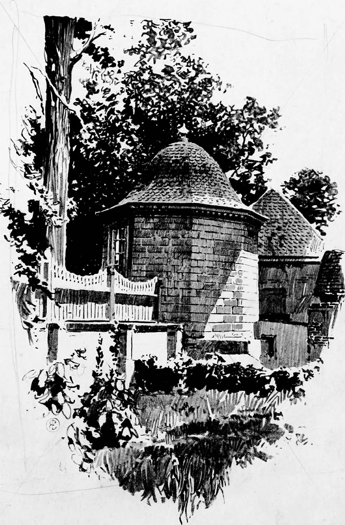 An illustration from Sketches of early American architecture, 1922, leaf 68