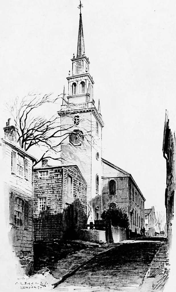 An illustration from Sketches of early American architecture, 1922, leaf 72